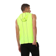 Viga contrast sleeveless hoodie - 5 colors