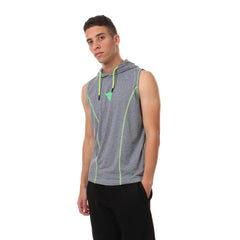 Viga contrast sleeveless hoodie - 5 colors