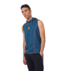 Viga contrast sleeveless hoodie - 5 colors