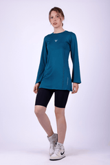 Training bell sleeve top