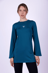 Training bell sleeve top