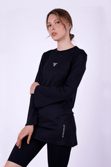 Training bell sleeve top