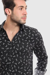 Buttons Down Pineapple Long Sleeves Shirt