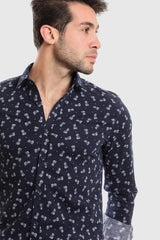 Buttons Down Pineapple Long Sleeves Shirt