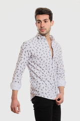 Buttons Down Pineapple Long Sleeves Shirt