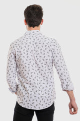 Buttons Down Pineapple Long Sleeves Shirt