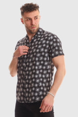 Fireworks Short Sleeves Buttoned Shirt