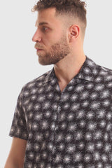 Fireworks Short Sleeves Buttoned Shirt