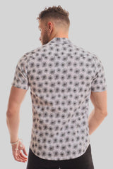 Fireworks Short Sleeves Buttoned Shirt