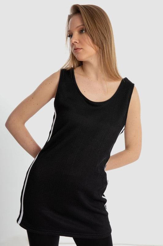 Sleeveless Casual Short Bodycon Top