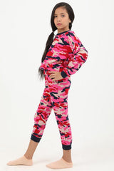 Camouflage Full Sleeves Pajama Set